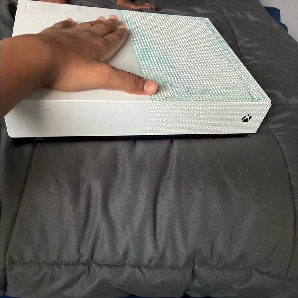 White Xbox Console